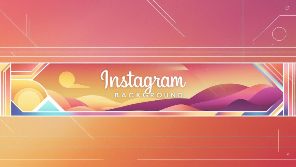 Instagram AI Background