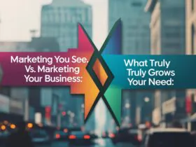 MARKETING YOU SEE VS. MARKETING YOU NEED