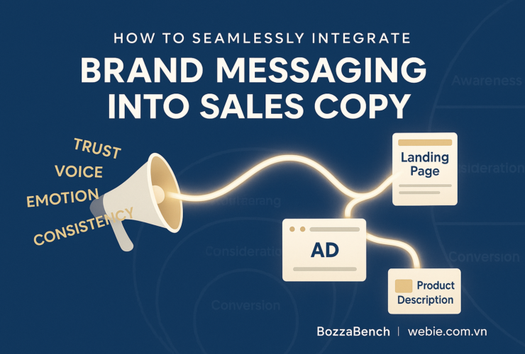 How to Seamlessly Integrate Brand Messaging into Sales Copy