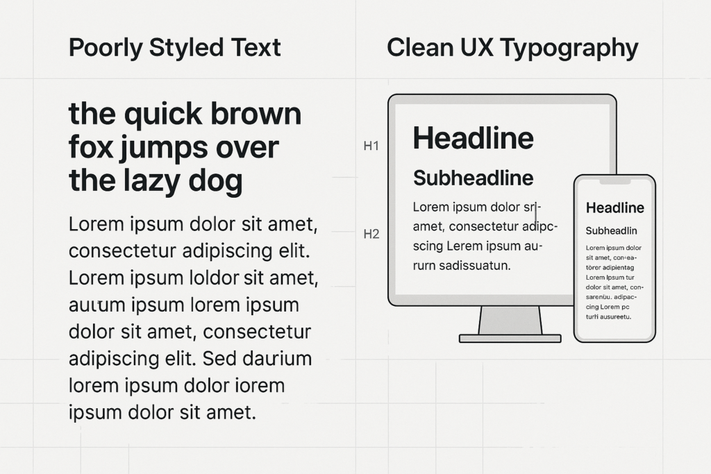 The Role of Typography in User Experience
