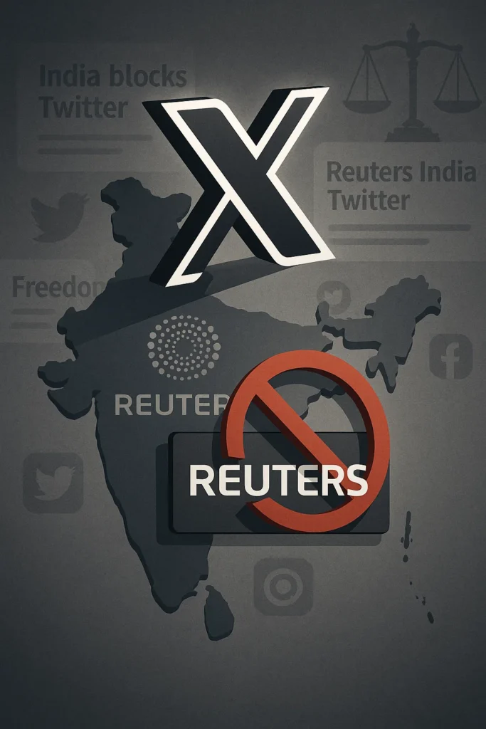 Why Did X Block Reuters in India?