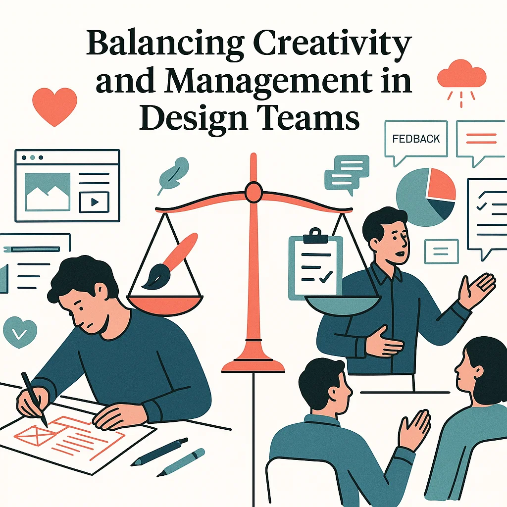 Balancing Creativity and Management in Design Teams